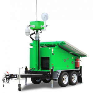 Towerable surveillance trailer VTS1200D-C