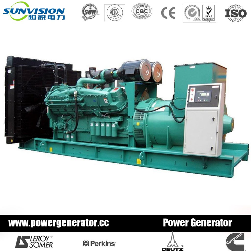Diesel generator set with Cummins Engine from 20kVA to 2500kVA