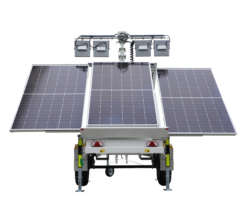Portable High efficiency Solar CCTV VTS1500A