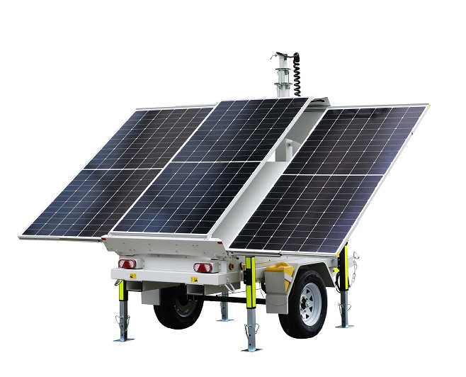 Portable High efficiency Solar CCTV VTS1500A